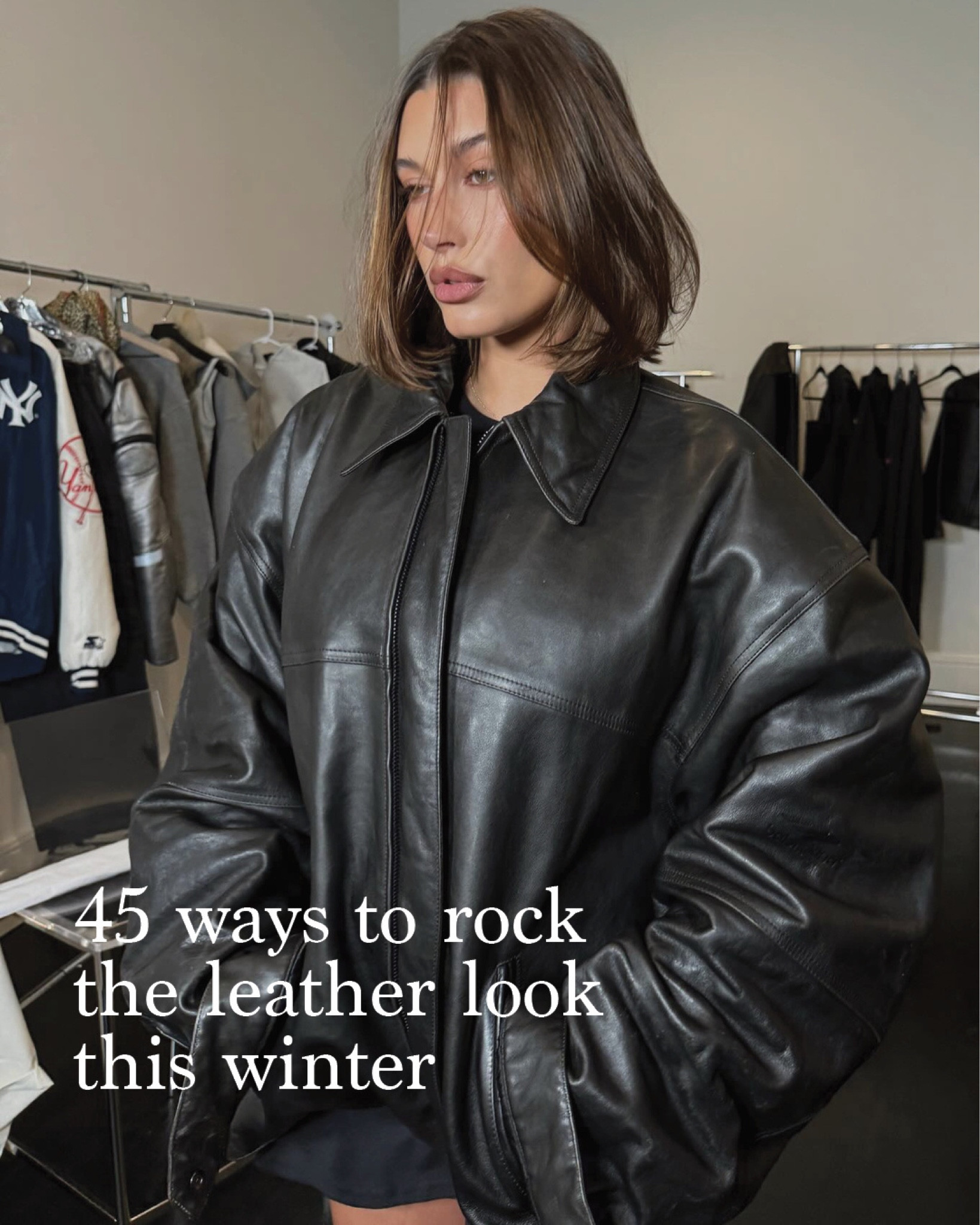 HELL FOR LEATHER: it’s the season for rocking leather, and you best believe we’re draped in it  

#LTKaustralia #LTKstyletip