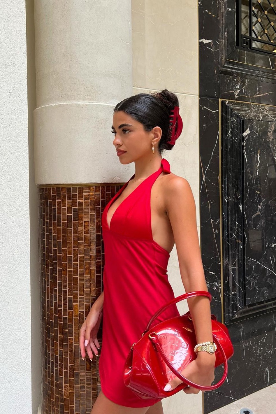 perfect red dress ♥️