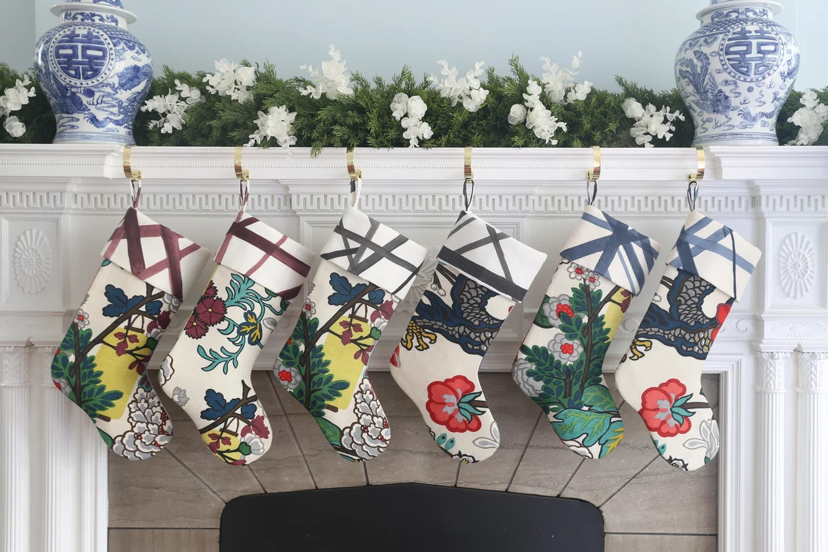 Chiang Mai Dragon Stocking with Channels Cuff | Stuck on Hue