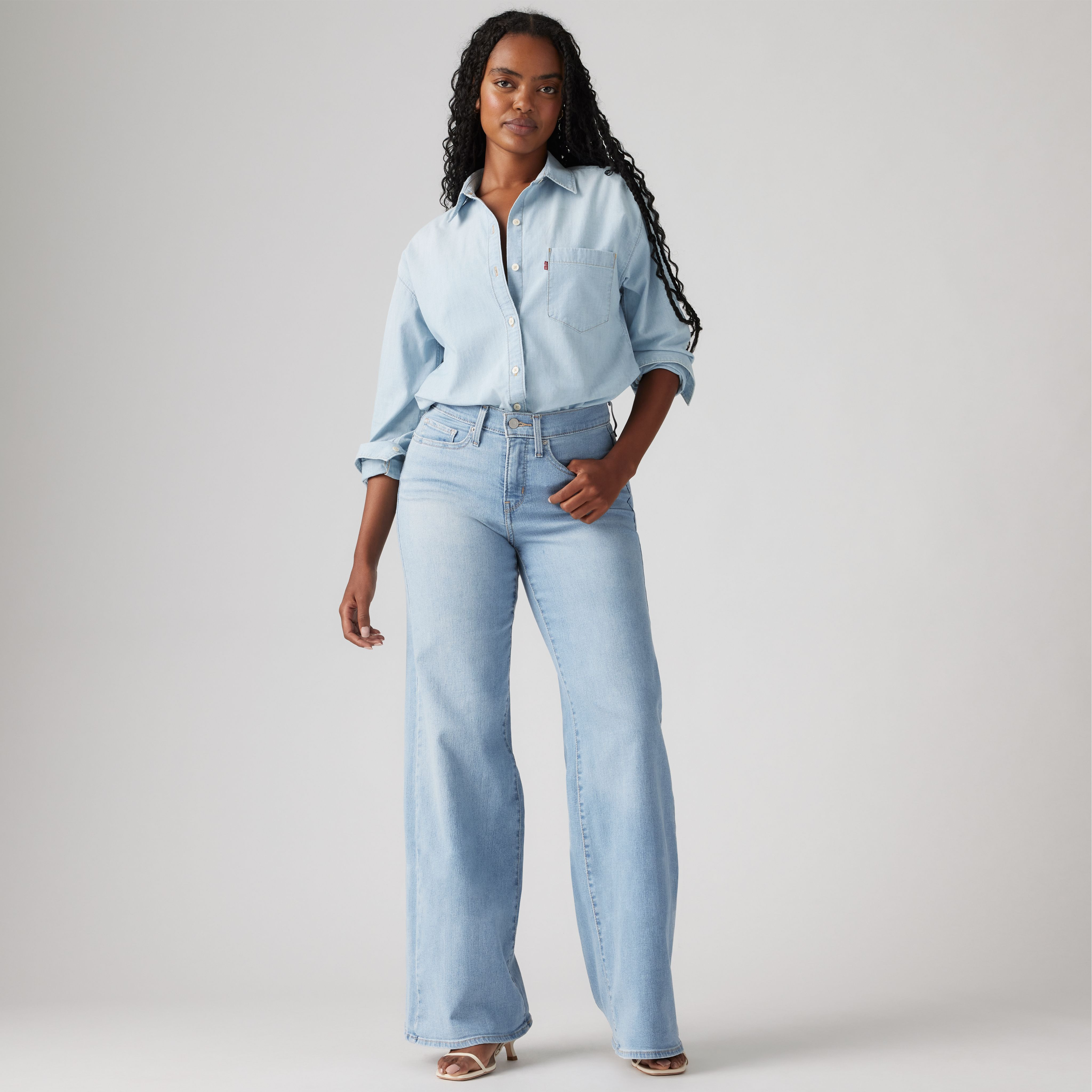 Levi's 318 Shaping Wide Leg Women's Jeans 31x34 | Levi's US
