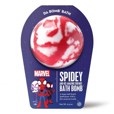 Da Bomb Bath Fizzers Spidey and His Amazing Friends Bath Bomb - 6.5oz | Target