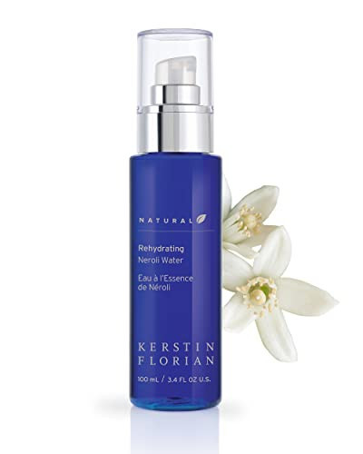 Kerstin Florian Neroli Water Face Mist | Orange Blossom Aromatherapy Spray | Hydrate & Refresh Skin with Probiotics & Peptides | All Natural | Vegan | Cruelty Free (3.4 fl oz) | Amazon (US)