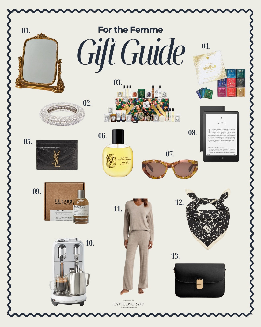 Gift guide for her. Thoughtful holiday gifts for ladies. 

#LTKGiftGuide #LTKSeasonal #LTKHoliday