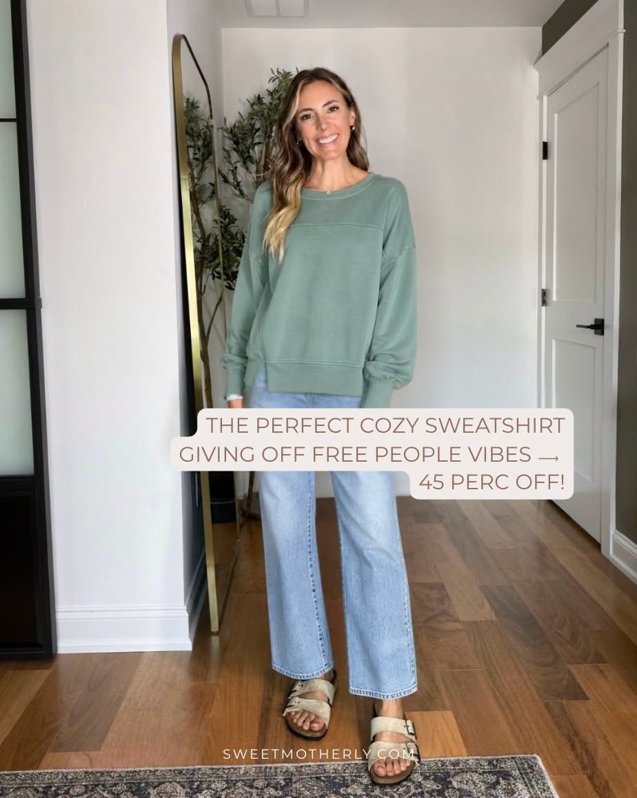 Free people lookalike sweatshirt on sale

Women’s sweatshirts
Oversized sweatshirts
Crewneck pullovers
Half-zip sweatshirts
Cozy lounge tops
Lightweight layering pieces
Casual athleisure style
Graphic sweatshirts
Everyday cozy outfits

#LTKootd #LTKSeasonal #LTKSaleAlert
