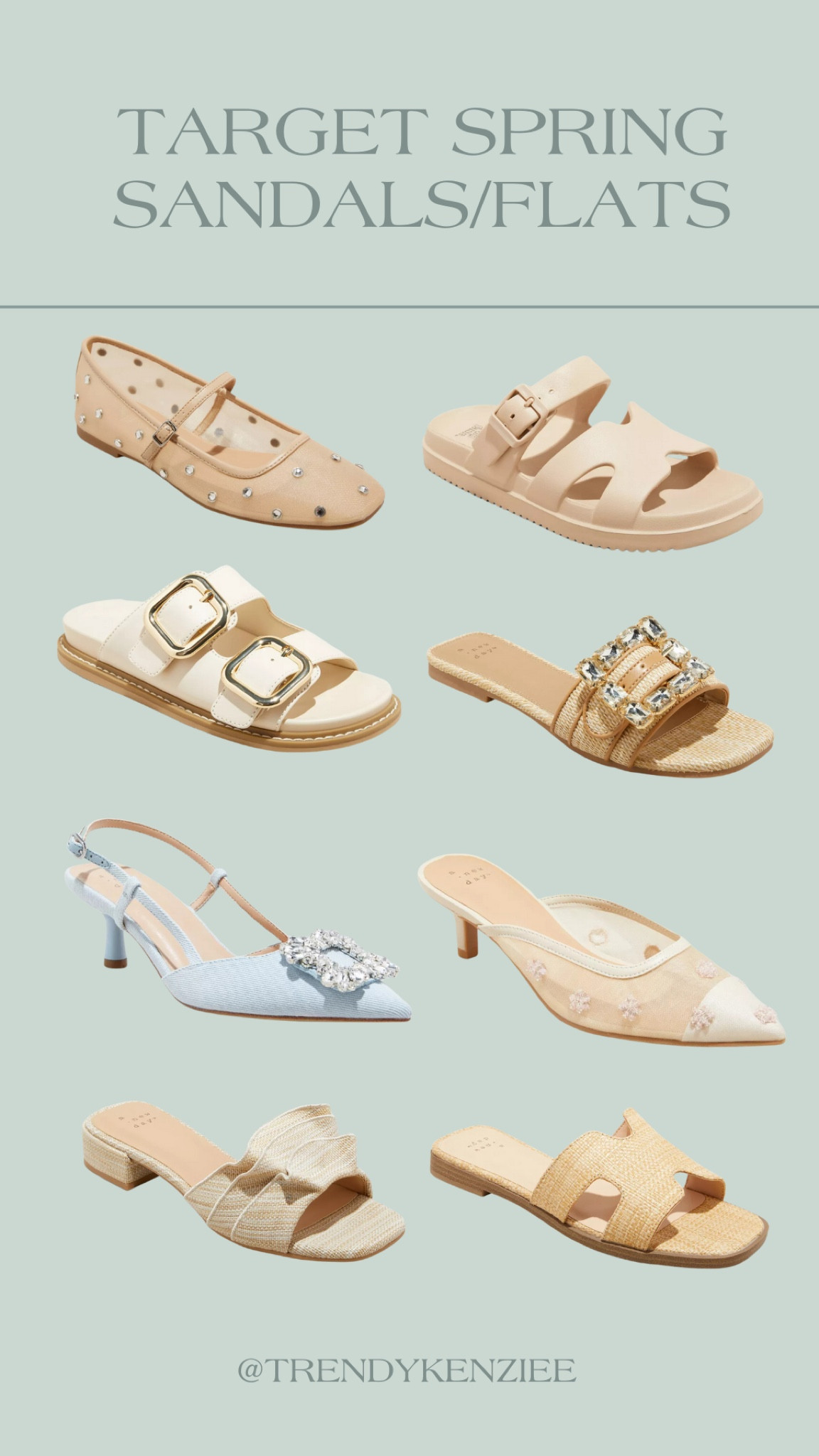 Target Sandals for Spring 🌴 sooo many cute new spring arrivals at target 🎯

#LTKFindsUnder50 #LTKSwim #LTKShoeCrush