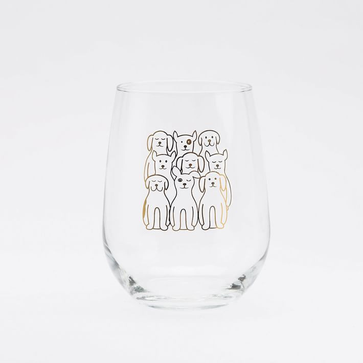 Counter Couture Stemless Wine Glass Sets | West Elm (US)