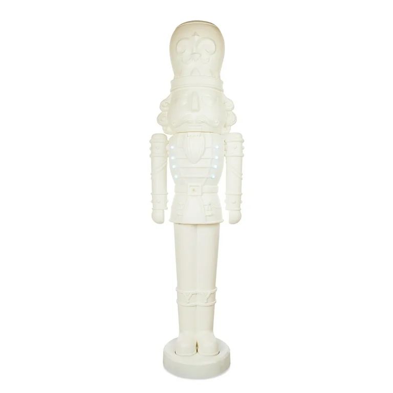 Animated White Nutcracker Blow Mold, 75 in, by Holiday Time | Walmart (US)