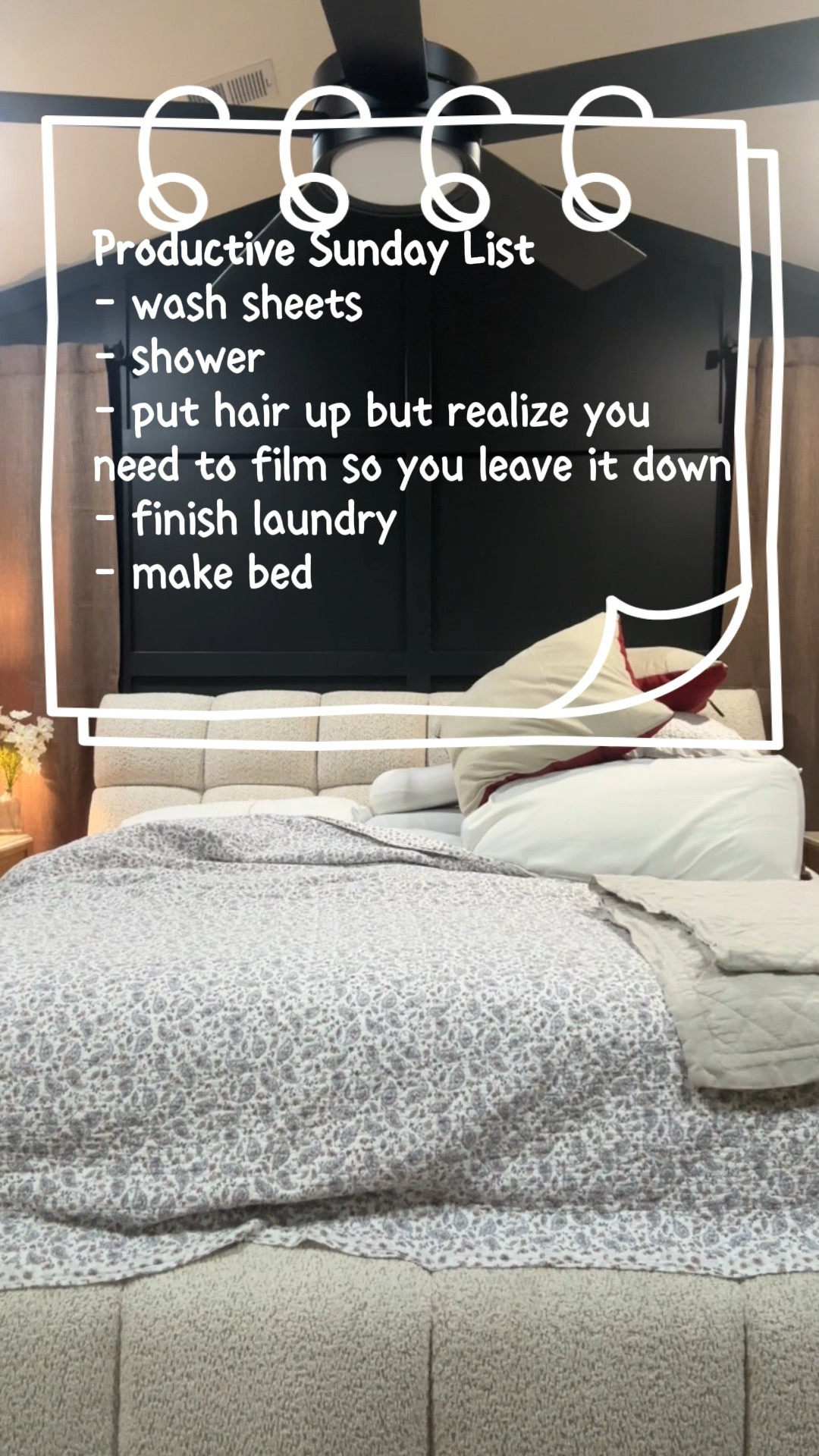 Set your week up for success by using your Sunday to be productive! I love washing my sheets and getting laundry done. Clean home = clean slate for the week ahead! 

#LTKmorningroutine #LTKvlog #LTKdayinmylife