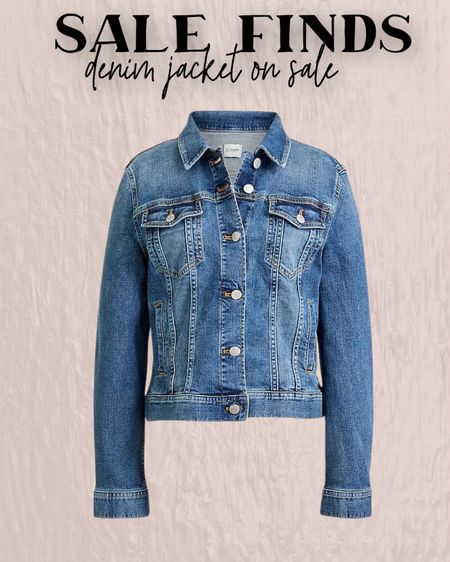 Perfect denim jacket on sale 

#LTKsalealert #LTKfindsunder100 #LTKfindsunder50