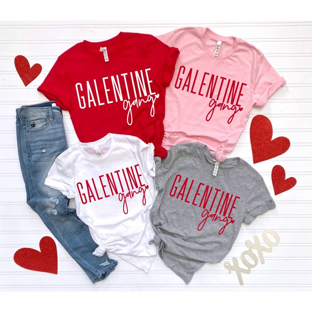 Galentines Shirts Valentines Day Gift for Friend Friends - Etsy | Etsy (US)