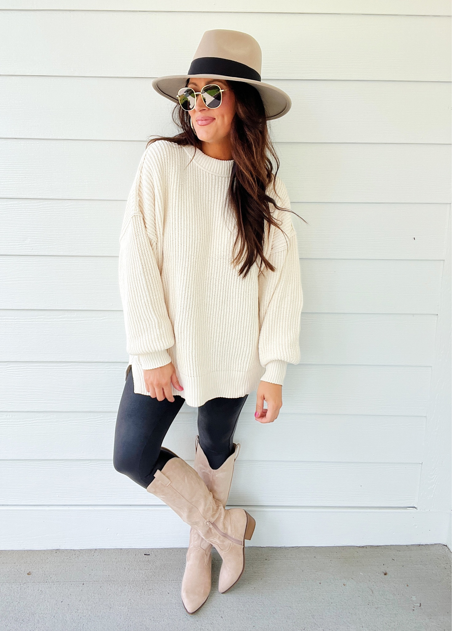 • size medium sweater but could also do a small - runs oversized - 25% off with code “AERIELTK25” 

#LTKsalealert #LTKfindsunder50 #LTKSeasonal
