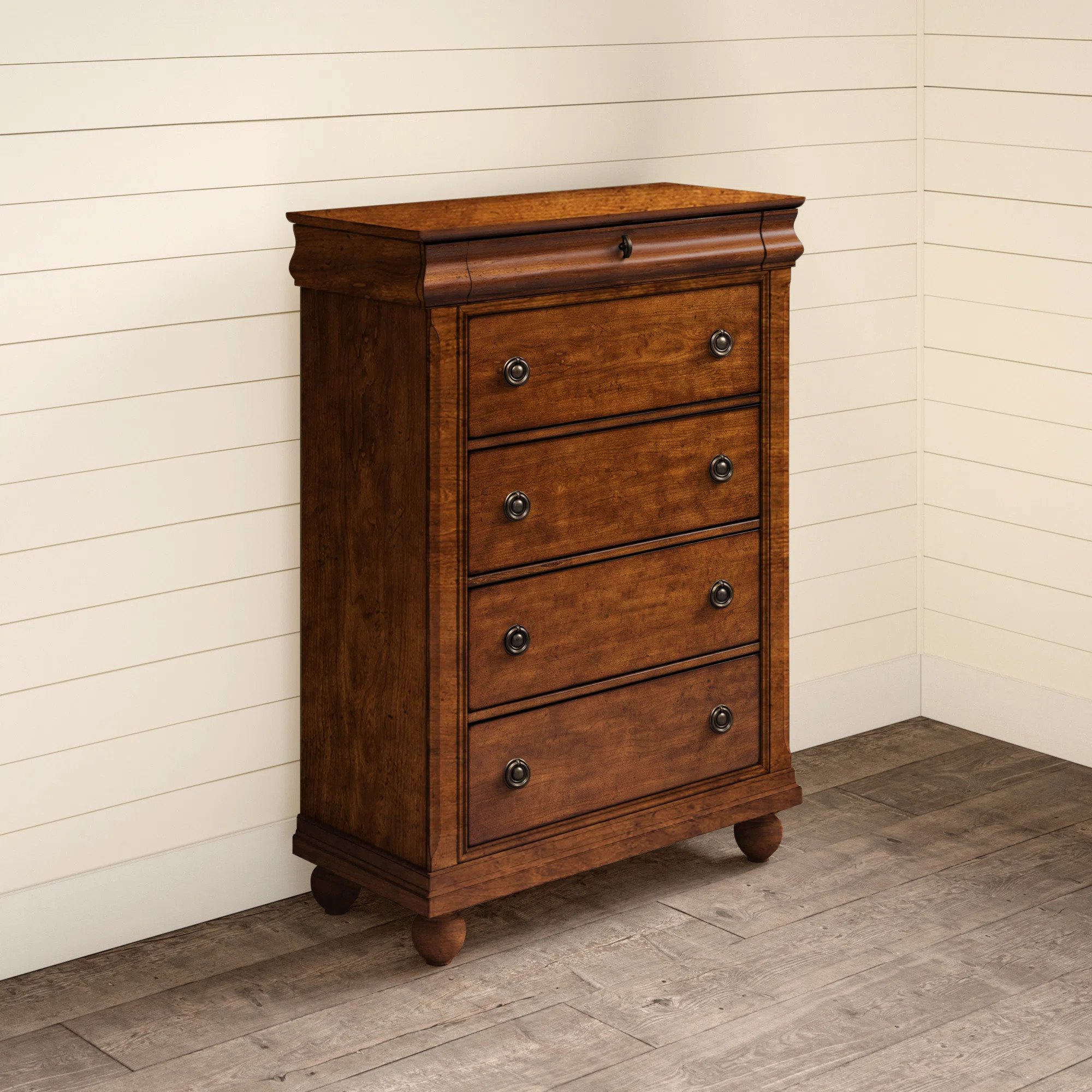 Lenny Fye 5 Drawer 40" W Chest | Wayfair North America