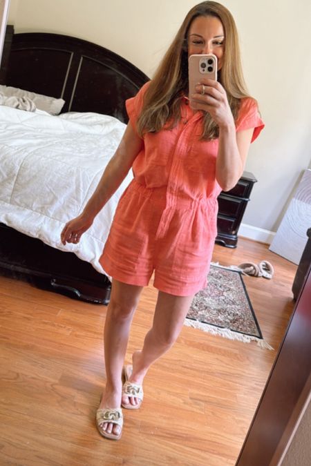 Love this romper from Target! Super affordable, comfy & easy to throw on and go! 

#LTKSeasonal #LTKStyleTip #LTKFindsUnder50