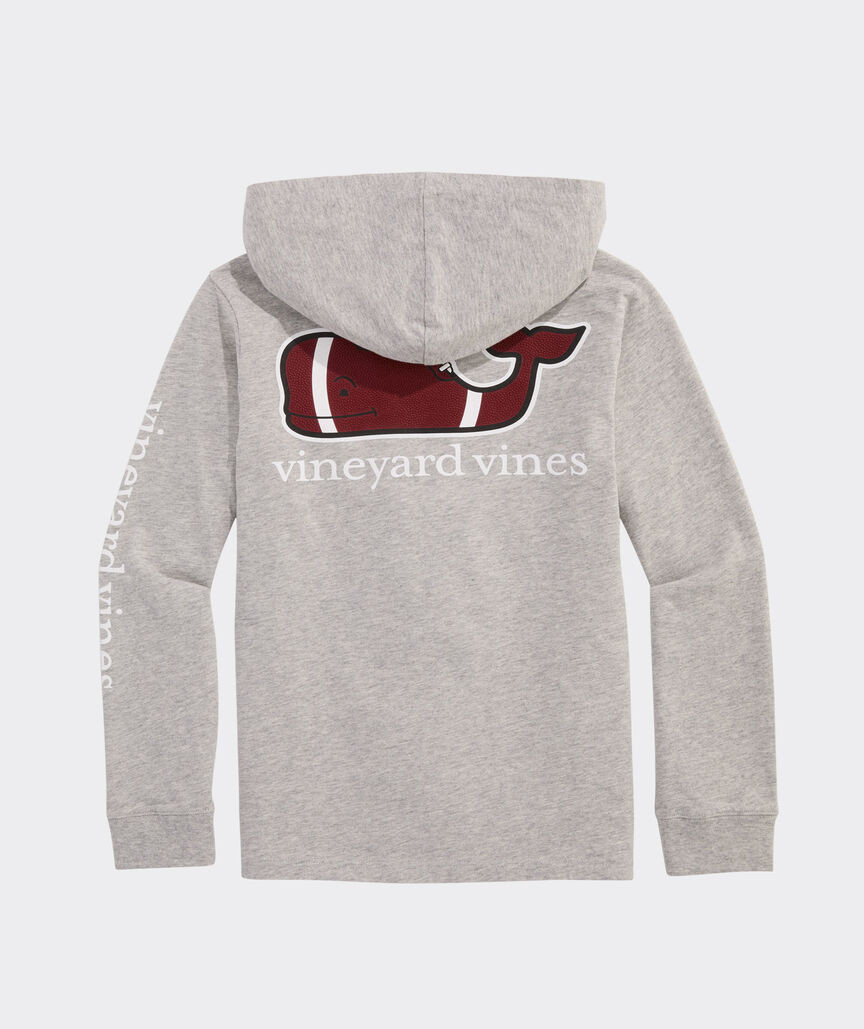 Boys' Football Whale Hoodie Tee | vineyard vines