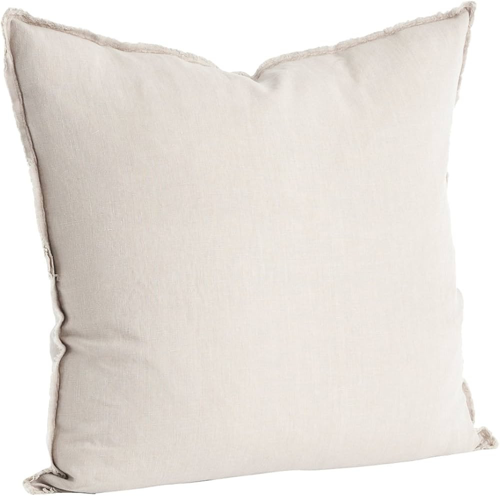 SARO LIFESTYLE 13049 Pillow, 20", Natural | Amazon (US)