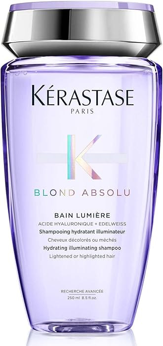 Amazon.com: KÉRASTASE Blond Absolute Lumiere Illuminating Shampoo for Lightened Highlighted and ... | Amazon (US)