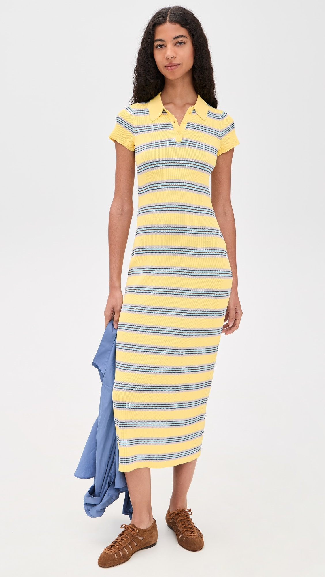 Women's Striped Polo Maxi Dress | Shopbop