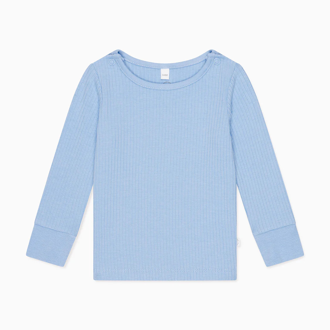 Hydrangea Ribbed Pyjamas | Baby Mori