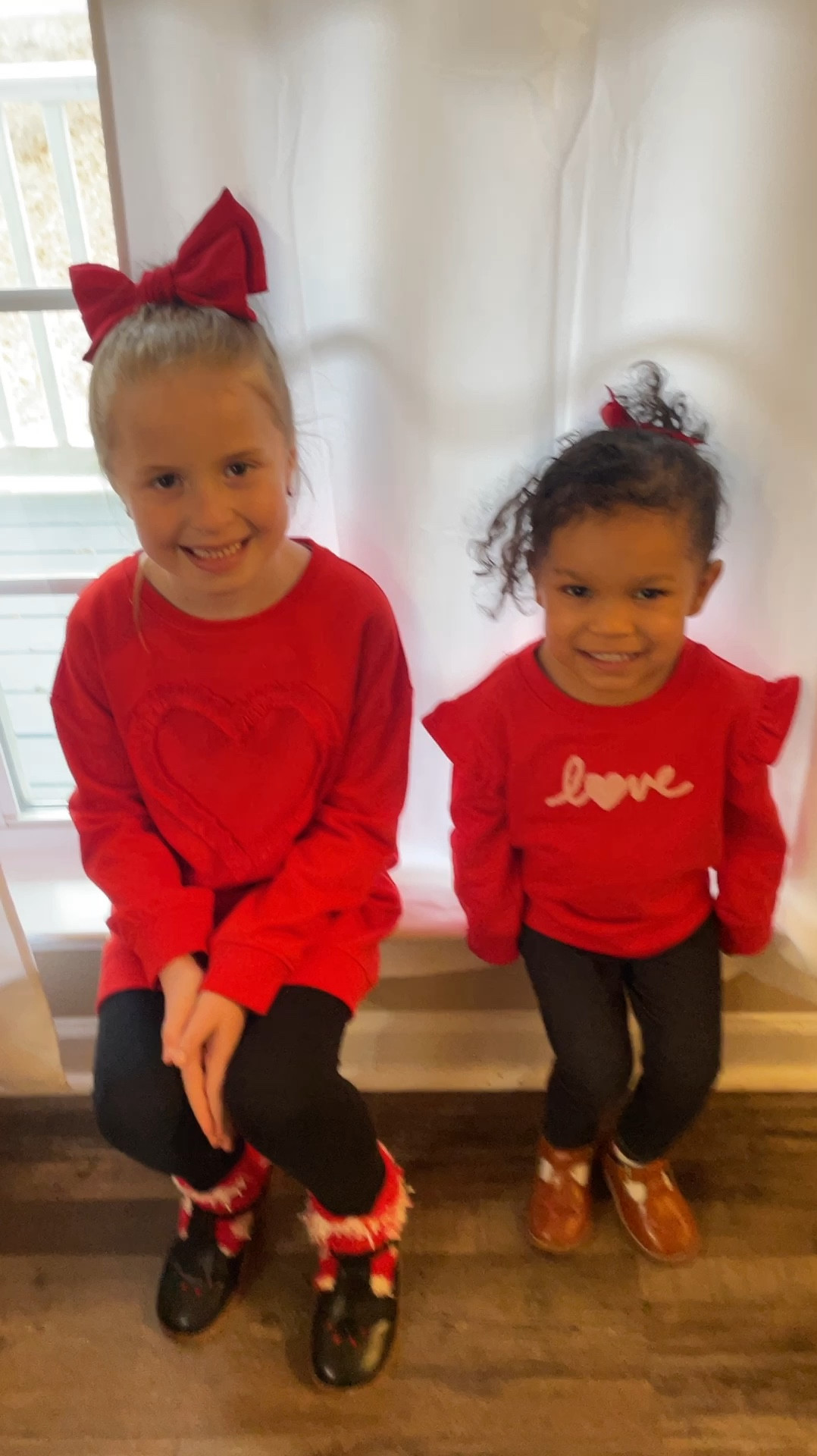 Love these Valentine’s Day outfits for our girls ❤️💕 They had a blast trying out different looks 😍💕❤️ #valentinesday #valentines #girlsvalentinesoutfits #girlsoutfits

#LTKKids #LTKStyleTip #LTKFamily