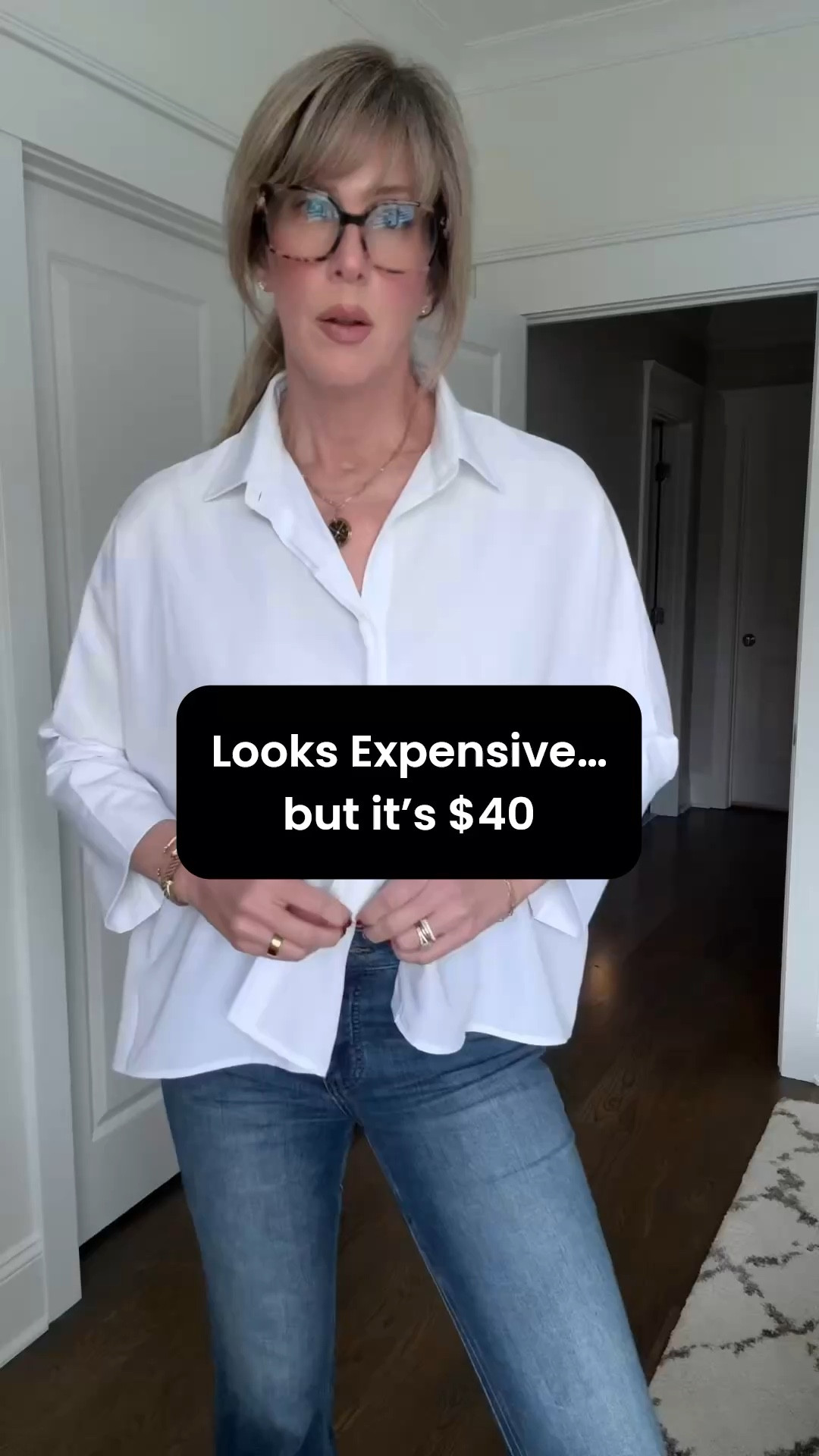 The most expensive clothing item can look cheap and inexpensive, just like affordable ones can look high-end designer.  

This button down looks and feels like my $300 one, but it’s just $40. 

Available in white, black and olive.  

I’m wearing a size small.   It is an oversized fit.  



#LTKootd #LTKOver40 #LTKWorkwear