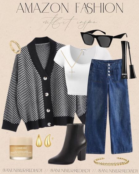 Amazon Outfit idea for her! The pattern on this sweater is so interesting and cute! #Founditonamazon #amazonfashion #inspire #womensstyle Amazon fashion outfit inspiration 

#LTKfindsunder50 #LTKstyletip #LTKfindsunder100