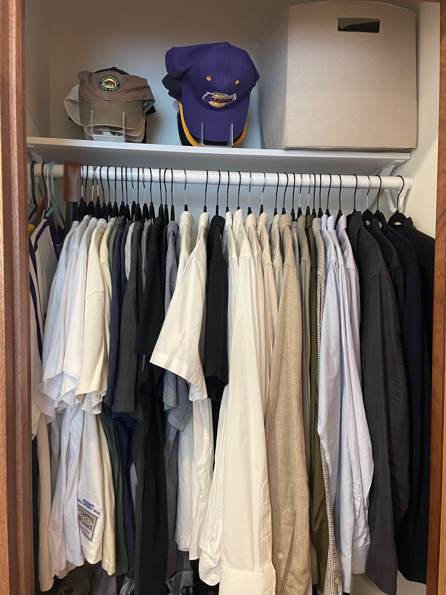 Hat organizers are a great way to use a shelf space and find the hat you want easily! #hatorganization #closetorganization 

#LTKSeasonal #LTKHome #LTKActive