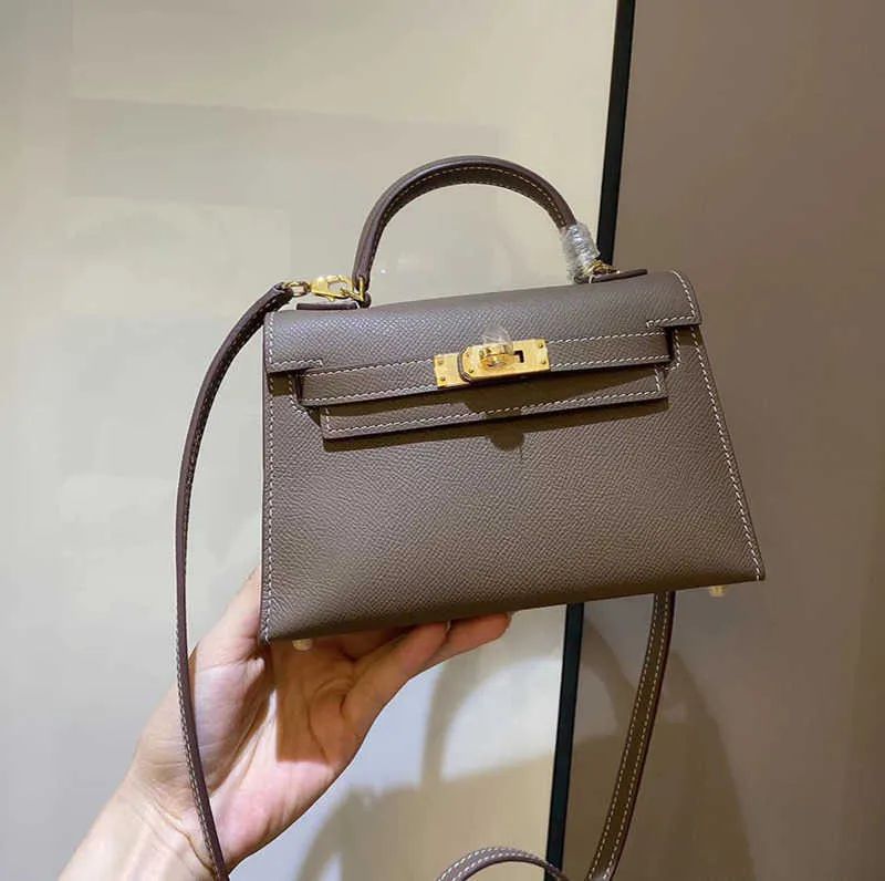 Mini Luxury Designer Bag EPSON Cowhide Gold Silver Buckle Shoulder Bags Handbag Palm Prints Women... | DHGate