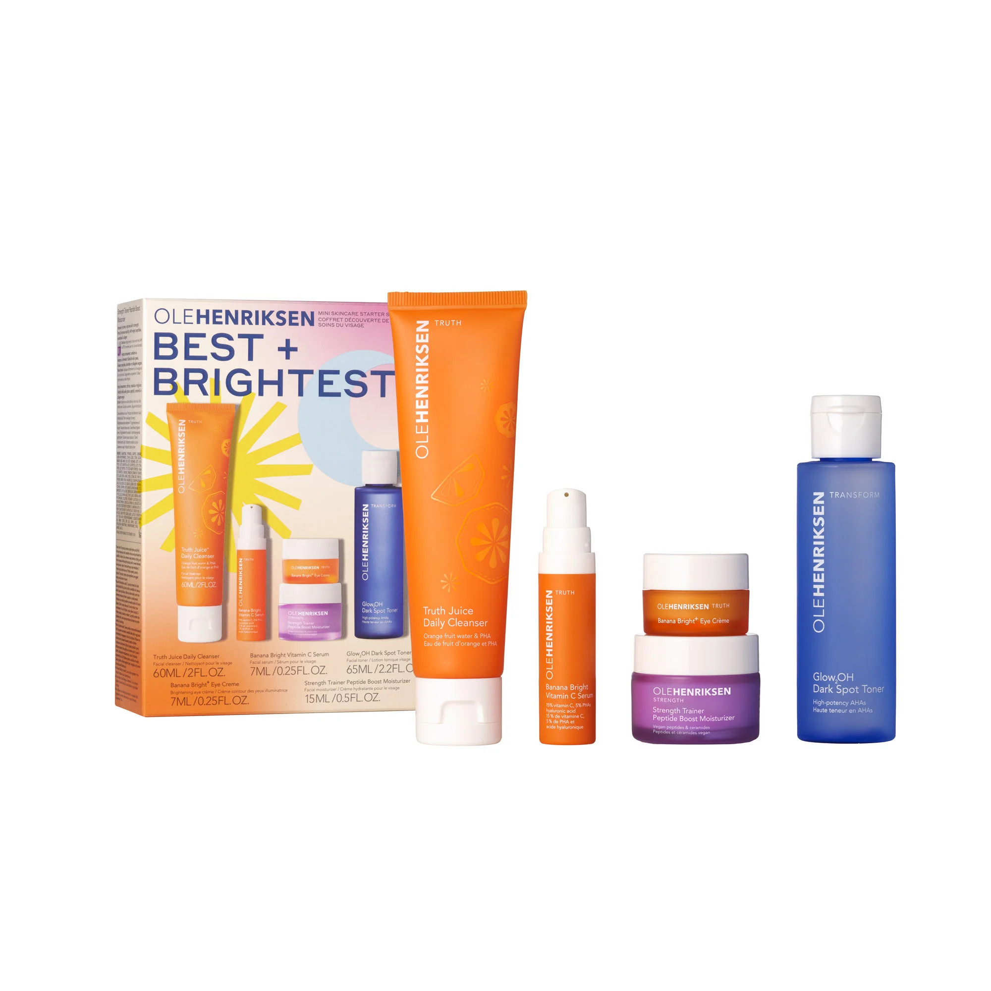 Best + Brightest Mini Skincare Starter Set | Ole Henriksen