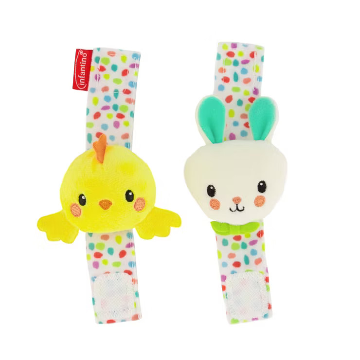 Infantino Go Gaga! Springtime Easter Wrist Rattles | Target