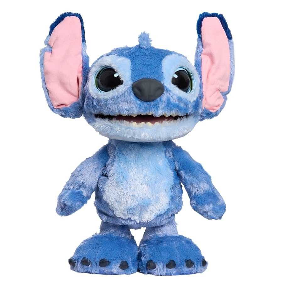 Just Play Disney Stitch Ultimate Interactive 17" Plush Toy, 100+ Sounds & Reactions, Inspired by ... | Amazon (US)