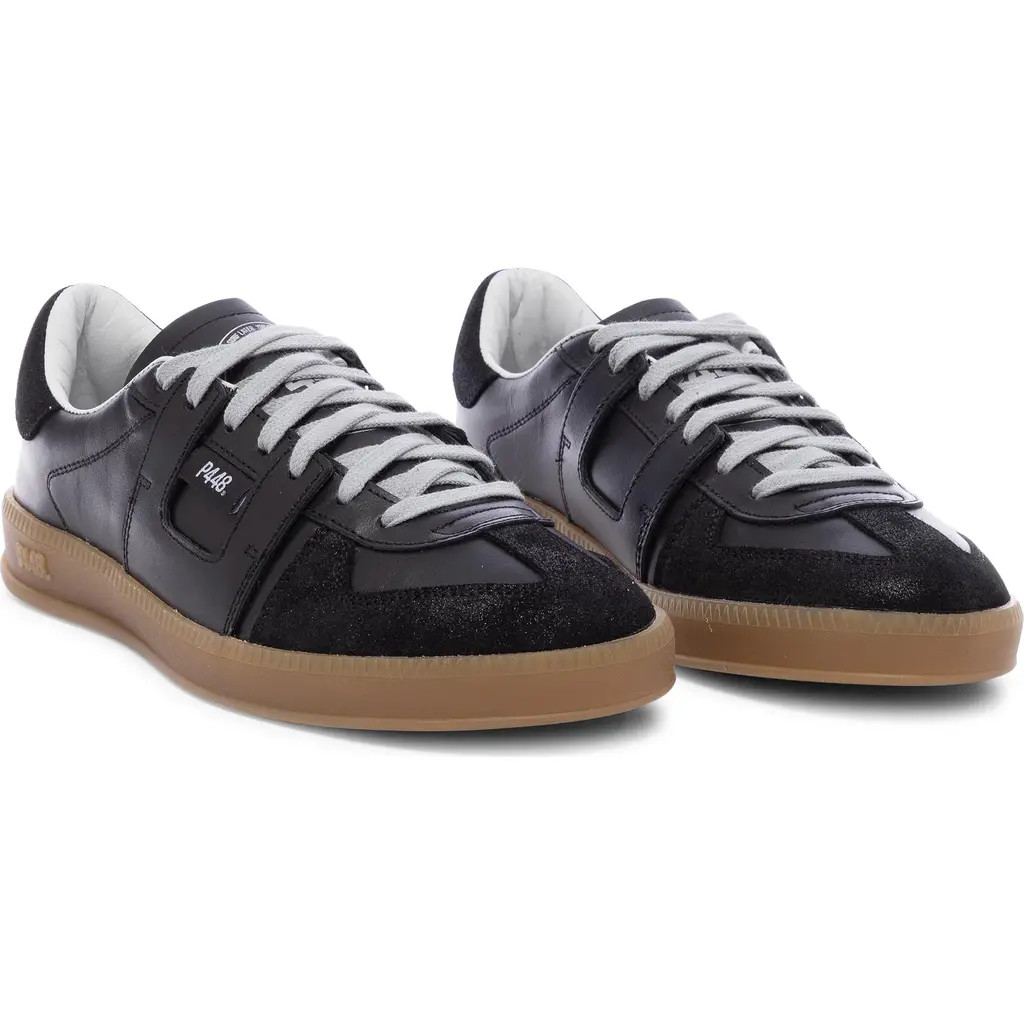 P448 Monza Glitterfine Sneaker in Glitterfine/Black at Nordstrom, Size 6-6.5Us | Nordstrom