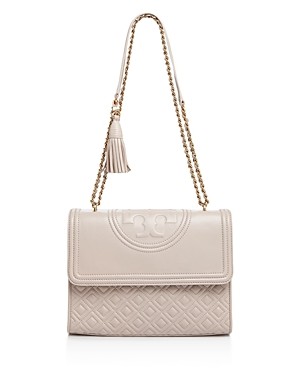 Tory Burch Fleming Convertible Leather Shoulder Bag | Bloomingdale's (US)
