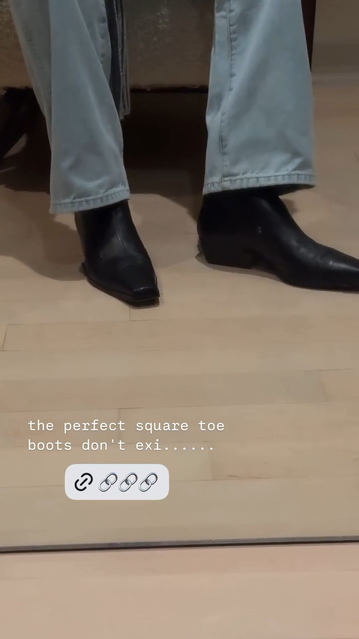 the perfect square toe boos don’t exi-