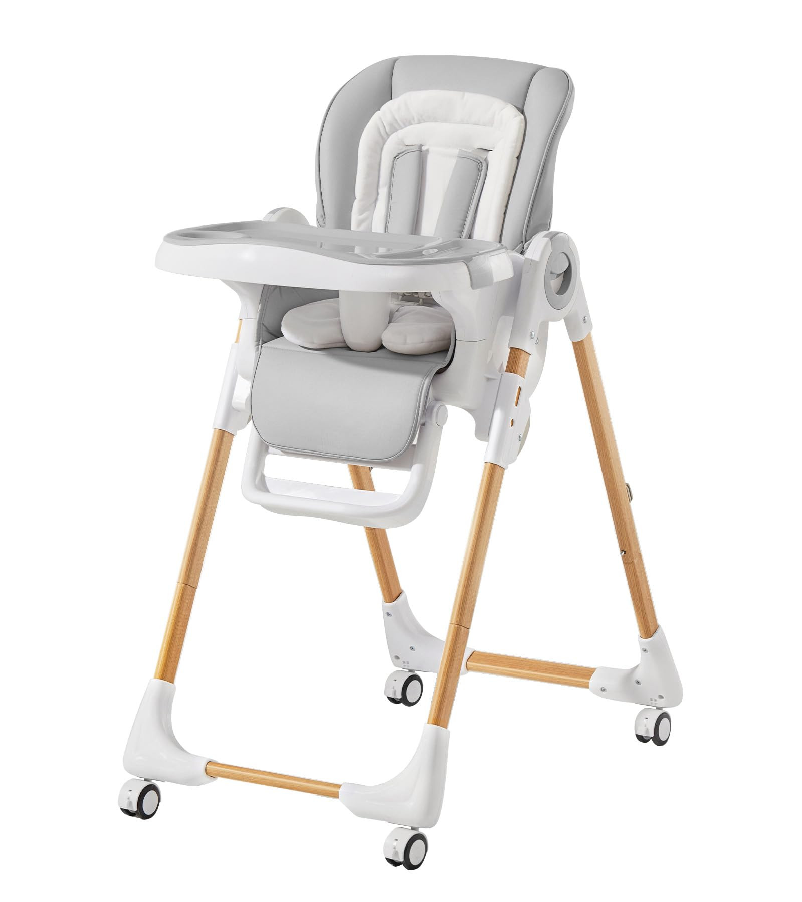 Mallify Convertible High Chairs for Babies and Toddlers, Height Adjustable Baby High Chair, High ... | Amazon (US)