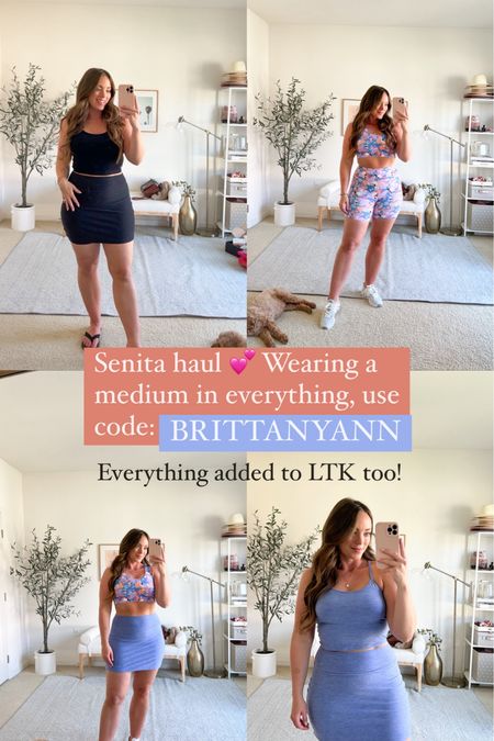 I always love my Senita pieces 💕Women created and women run brand btw!

Everything fits true to size, wearing a medium in it all!

Biker shorts are the 5” length which are my favorite. I am 5’5” btw!

#LTKFitness #LTKMidsize #LTKActive