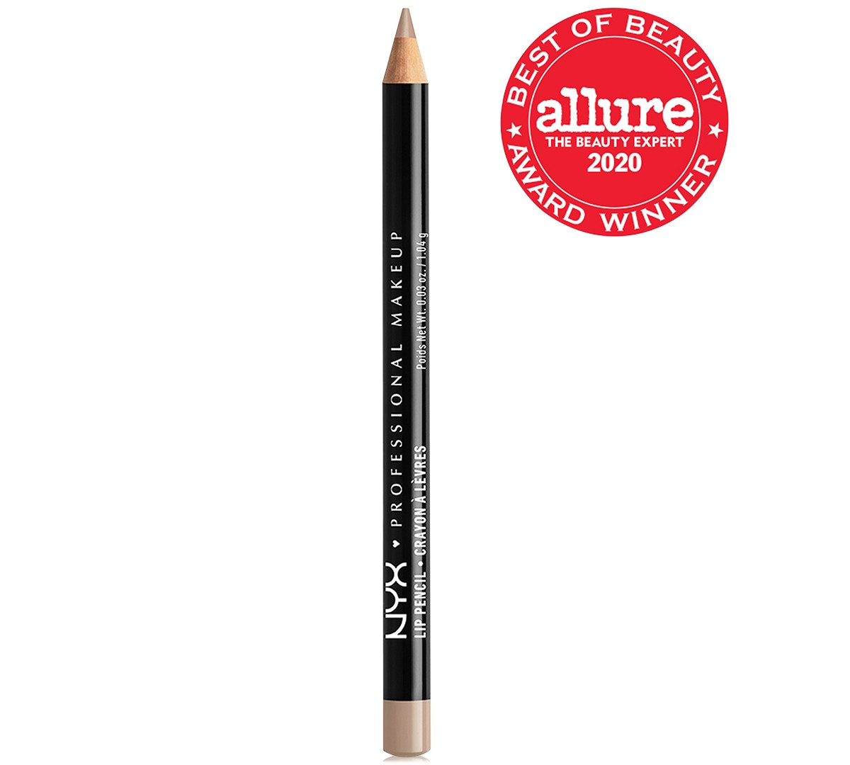 Nyx Professional Makeup Slim Lip Pencil Creamy Long-Lasting Lip Liner - Nude Beige | Macy's