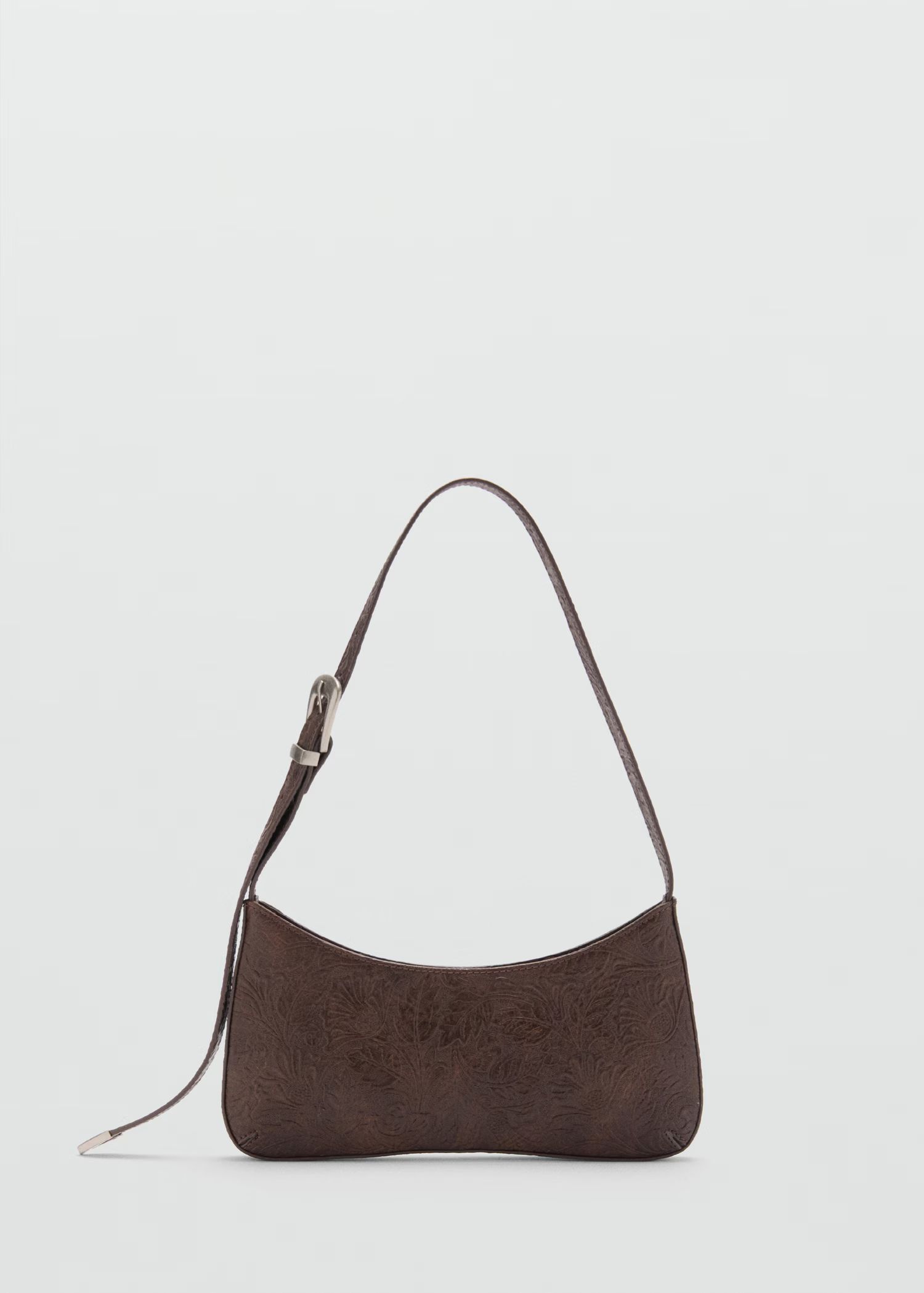 Textured shoulder bag | MANGO (UK)