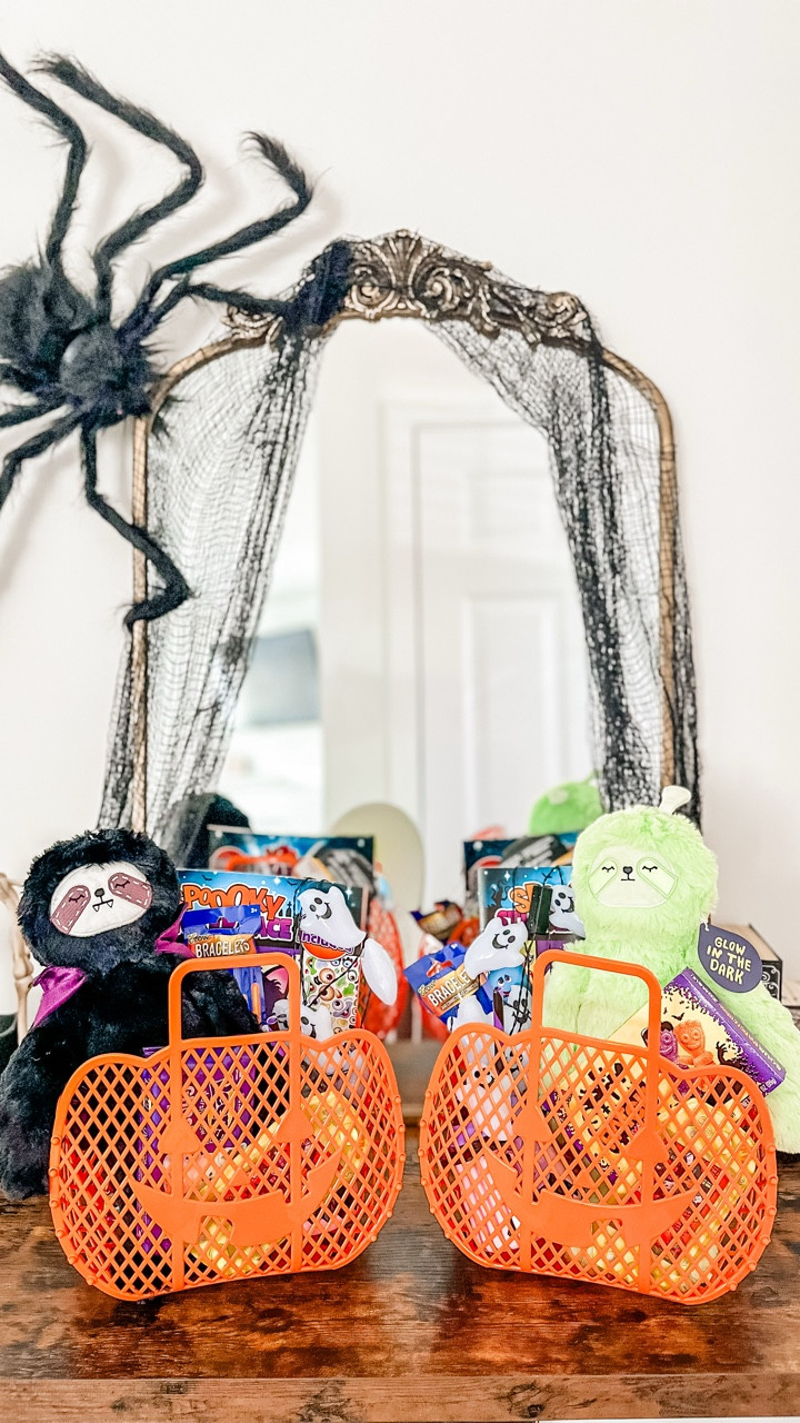 Boo baskets for my 3 & 6yo!! Obsessed with this viral pumpkin basket from Walmart- less than $5!!! Links for everything & similar 

#LTKKids #LTKHalloween #LTKFamily