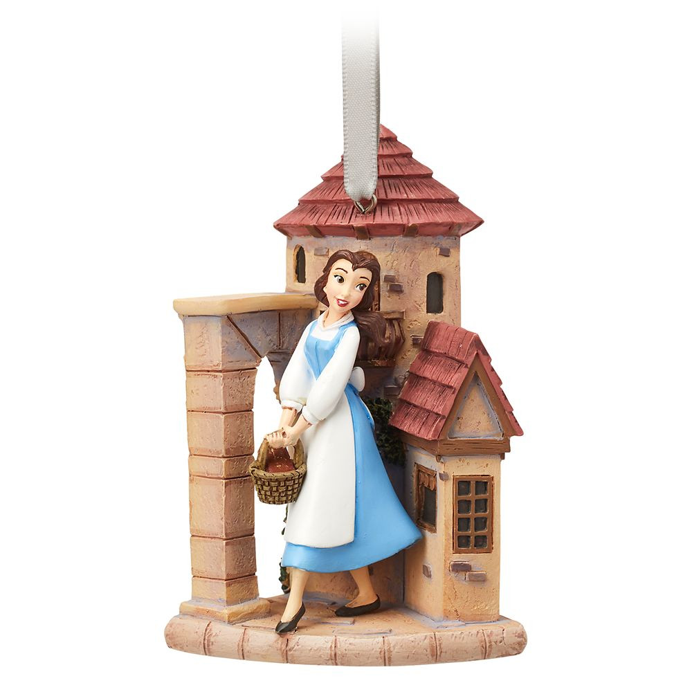 Belle Fairytale Moments Sketchbook Ornament – Beauty and the Beast | Disney Store