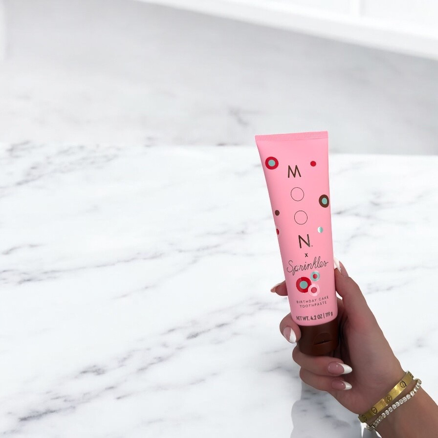 2025 keeps throwing plot twists, like Vanilla Sprinkle toothpaste being the best part of my day 😂.

Immediately ordered the kids one bc I’m keeping this one.

Vegan, cruelty and gluten-free. No parabens, phthalates, triclosan or SLS/SLES.

Moon Oral X Sprinkles Cupcakes

#LTKFindsUnder50 #LTKFamily #LTKKids