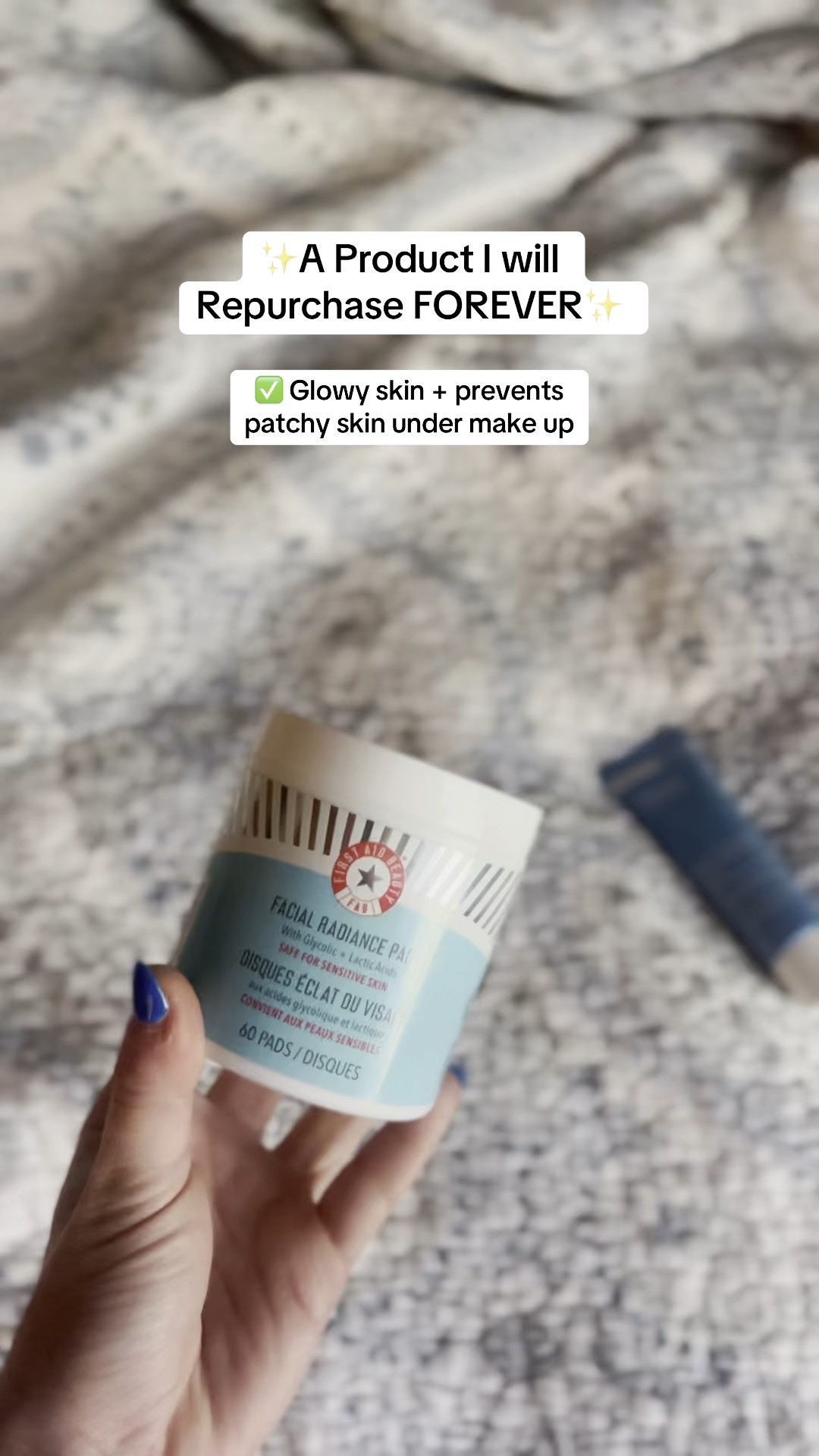 I did so much research to find a solution to my make up instantly looking patchy 10 min after applying & can now say this is it :’) I even used it on my wedding day!!!

I have sensitive / acne prone skin & this does not break me out! A super gentle but affective exfoliant - I have tried the Paula’s Choice Viral one & that one sadly did break me out 

#LTKFindsUnder50 #LTKBeauty #LTKWedding