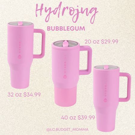 Hydrojug Summer Collection ✨💕

BUBBLEGUM 

#tumbler #waterbottle #hydrojug #stayhydtrated

#LTKActive #LTKGiftGuide #LTKSeasonal