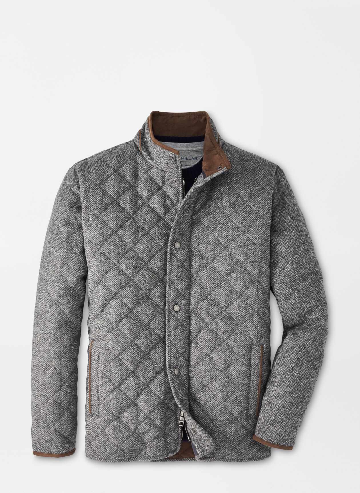 Suffolk Quilted Wool Travel Coat | Peter Millar