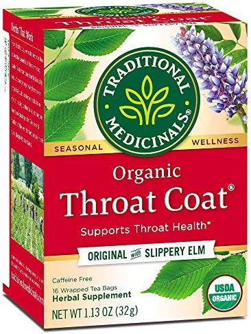 Traditional Medicinals Organic Throat Coat Tea, 16 ct | Amazon (US)