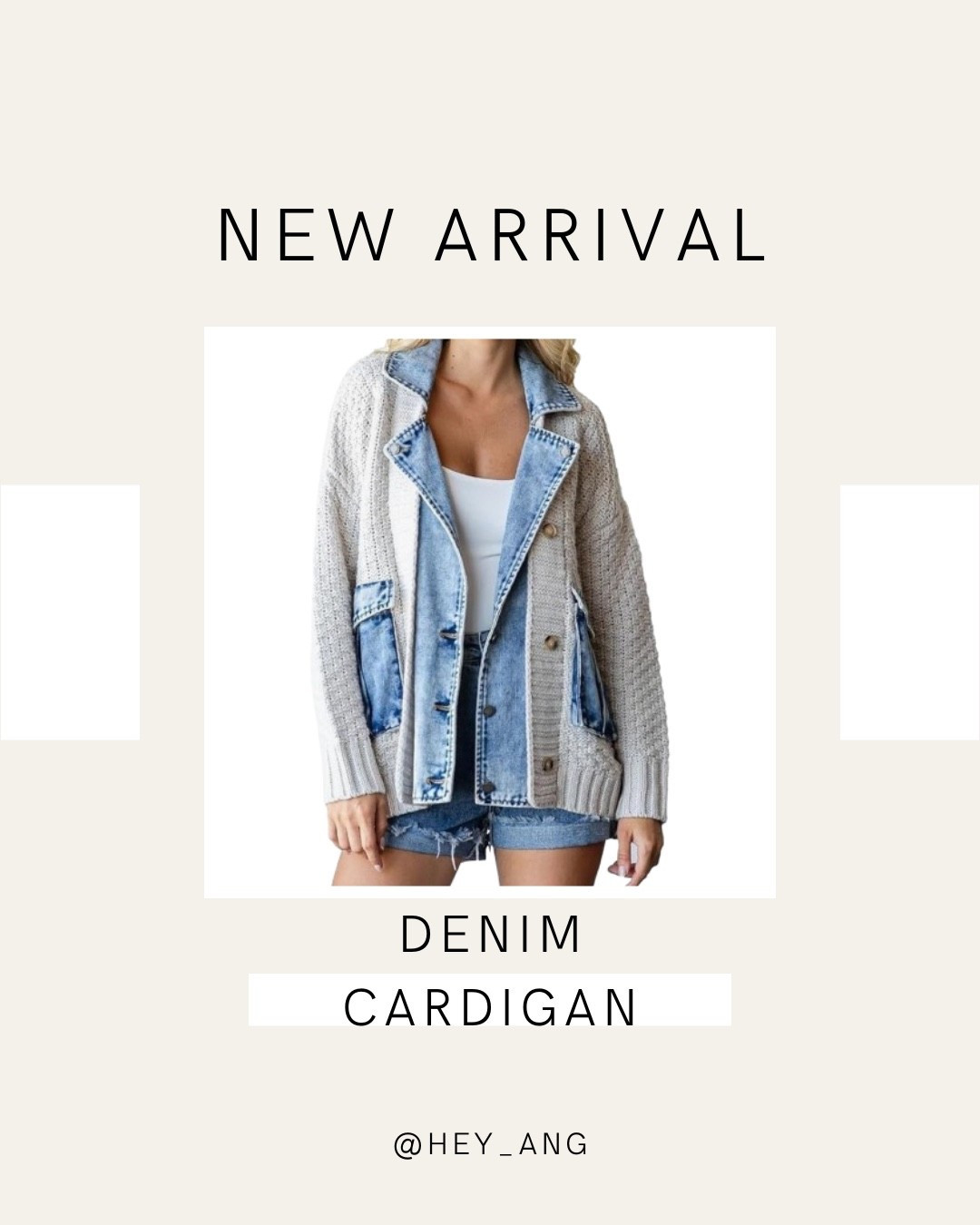 I’m obsessed with this cardigan !! I love the mix of the denim with the warmth of a cardigan. You could style it with jeans or over a dress. Size up and wear as an oversized jacket with leggings. 

#LTKFindsUnder100 #LTKStyleTip