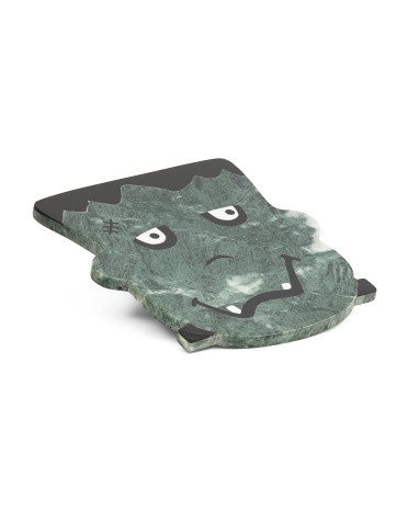 12x10.5 Marble With Resin Frankenstein Serving Board | TJ Maxx
