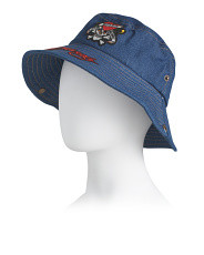 Embroidered Denim Bucket Hat | Hats, Gloves & Scarves | Marshalls | Marshalls