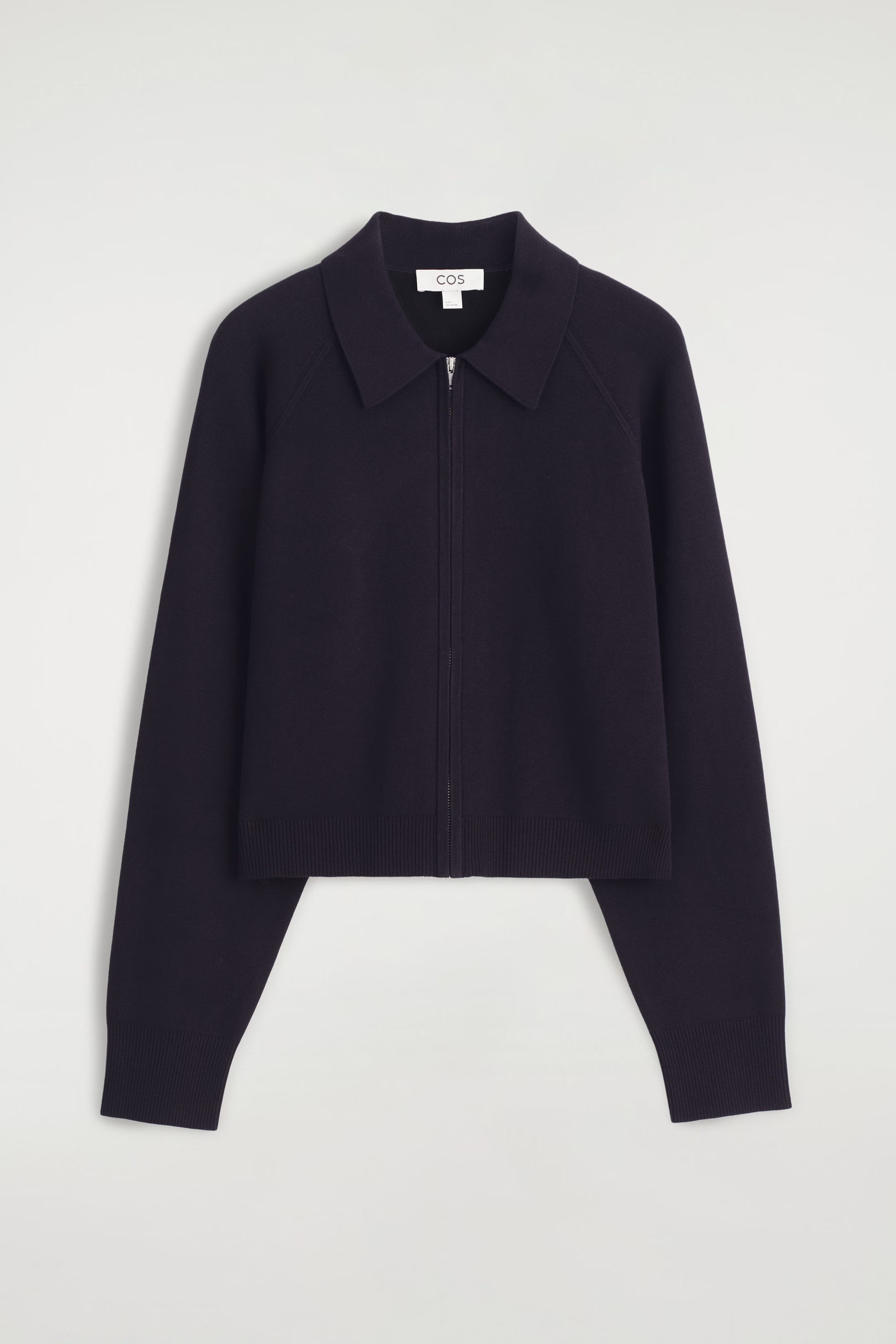 STRICKJACKE AUS DOUBLEFACE-MATERIAL - NAVYBLAU | COS | COS (EU)