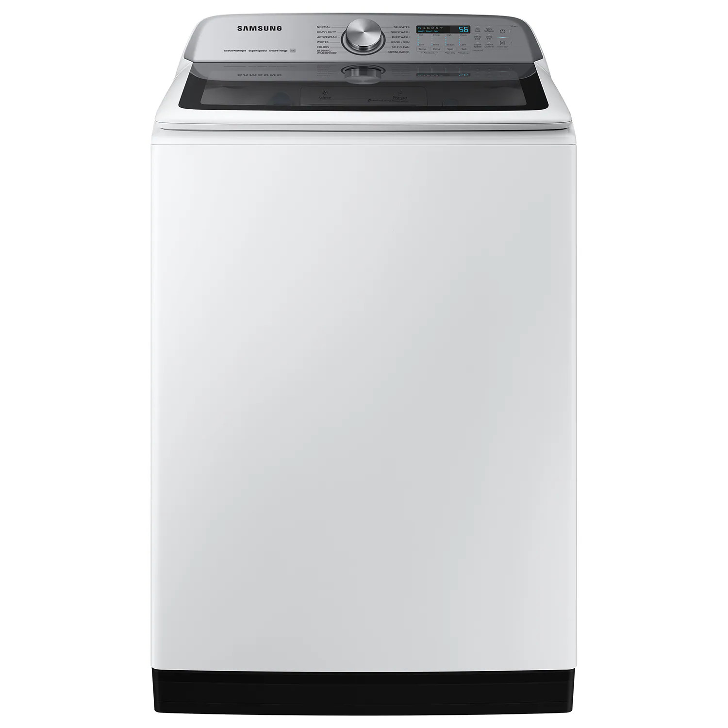 Samsung Extra Large High Efficiency Impeller Top-Load Washer ( White ) ENERGY STAR | WA52DG5500AW | Lowe's