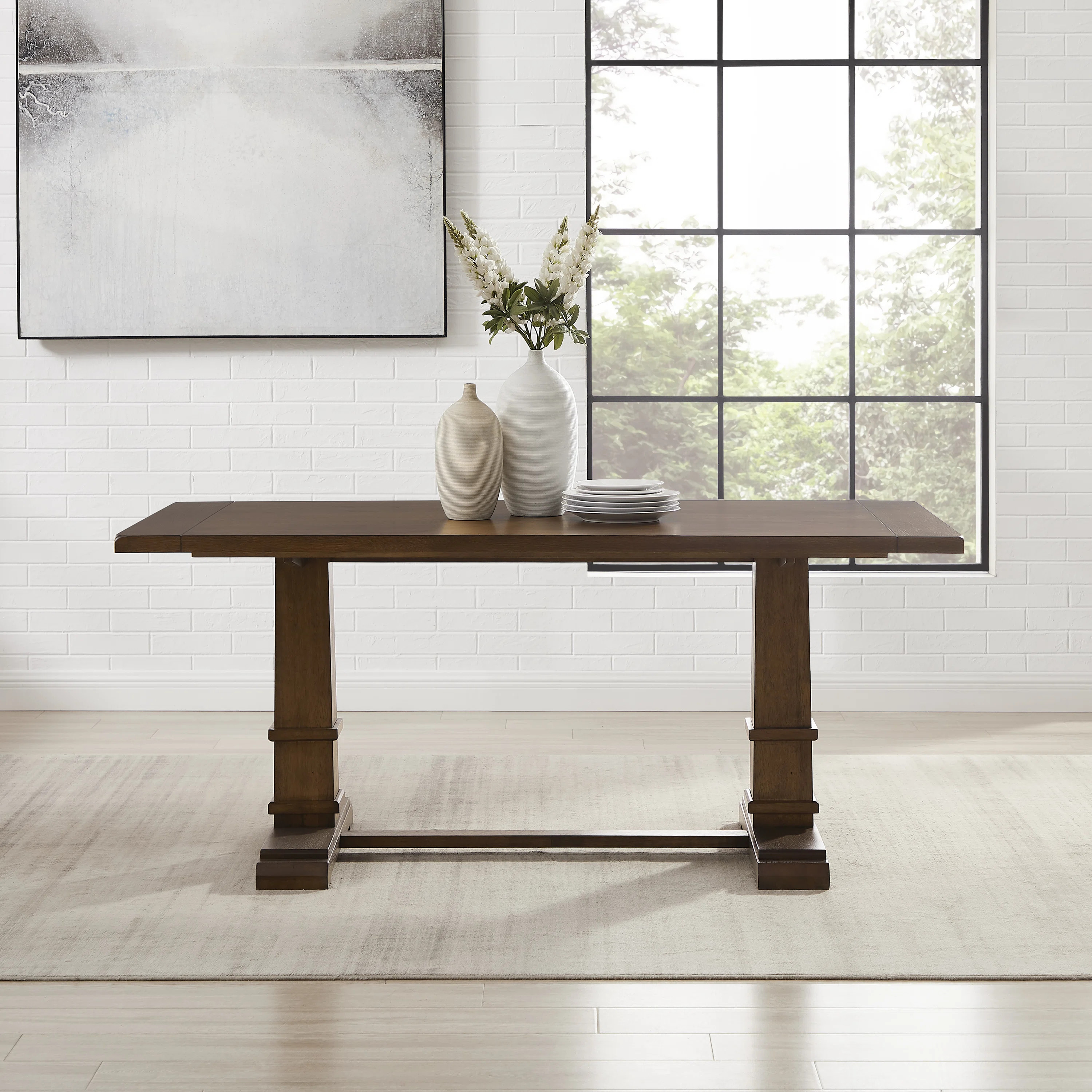 Hudson Trestle Dining Table | Wayfair North America